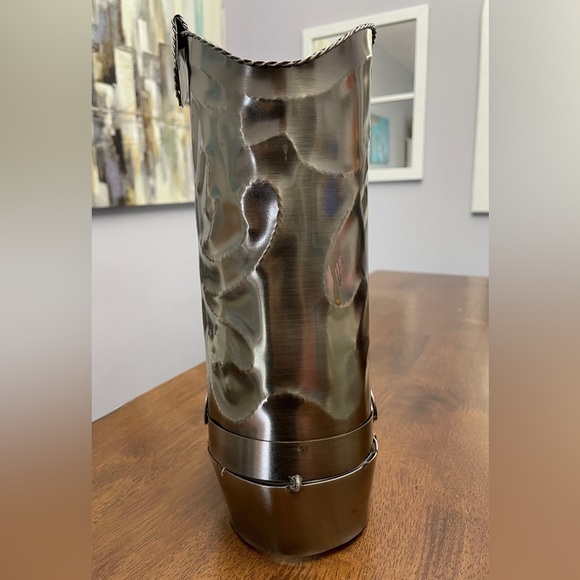 Cowboy Boot Metal Bottle Holder - NWT - Picture 2 of 11